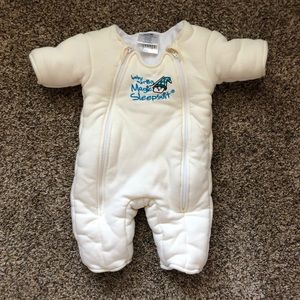 Baby Merlin's Cotton Magic Sleepsuit